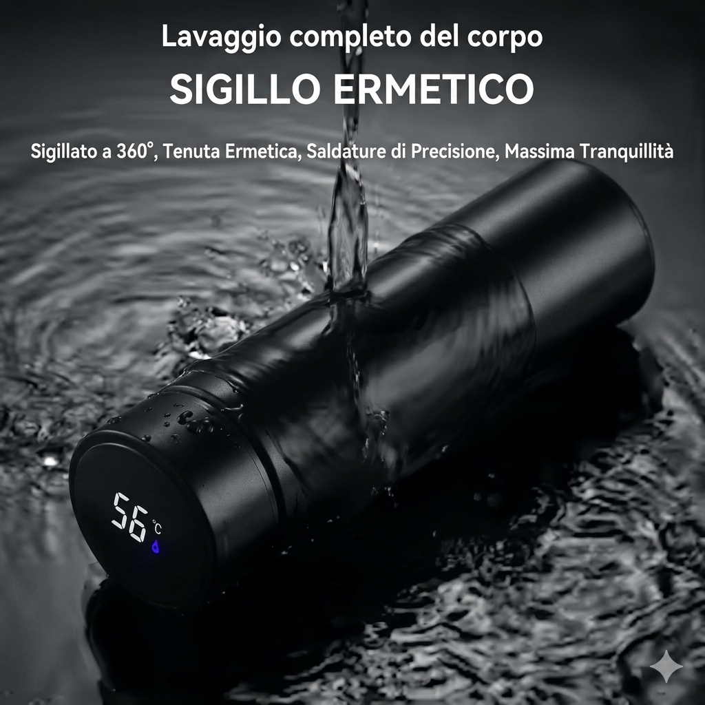 Bottiglia termica a temperatura intelligente da 500ml