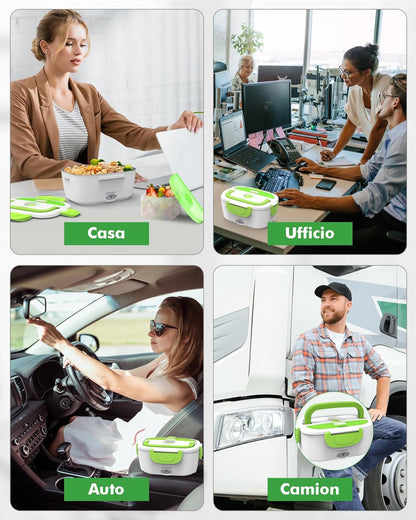 Porta pranzo Elettrico - scaldavivande-